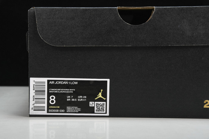 Jordan 1 Low Light Smoke Grey   553558-030