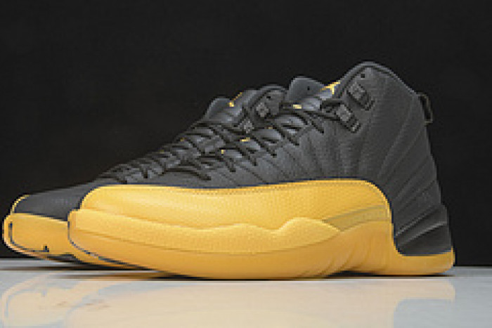 Air Jordan 12 Retro Black University Gold 130690-070