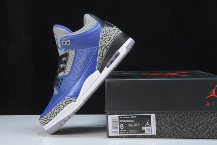Air Jordan 3 Retro Varsity Royal Cement CT8532-400