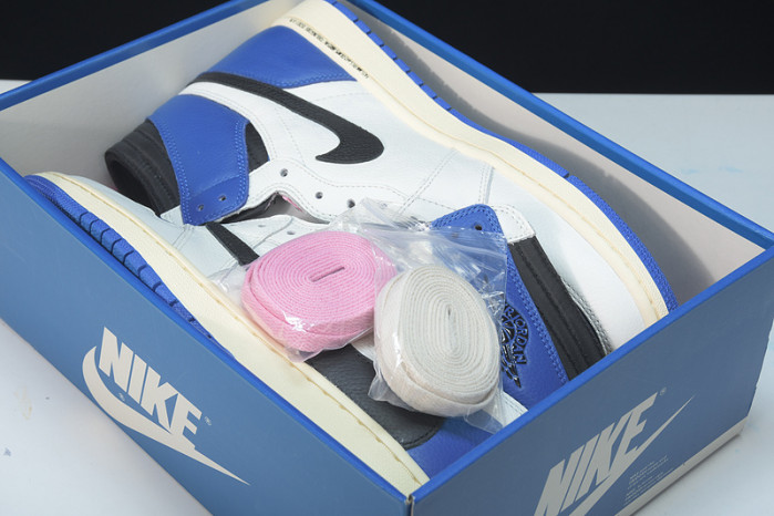 Travis Scott x Fragment x Air Jordan 1 High OG SP Military Blue DH3227-105