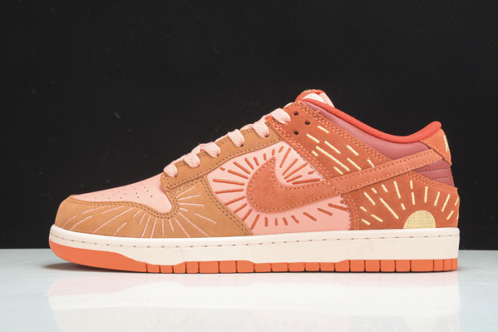 NIKE DUNK LOW "Orange-Crimson" DO6723-800