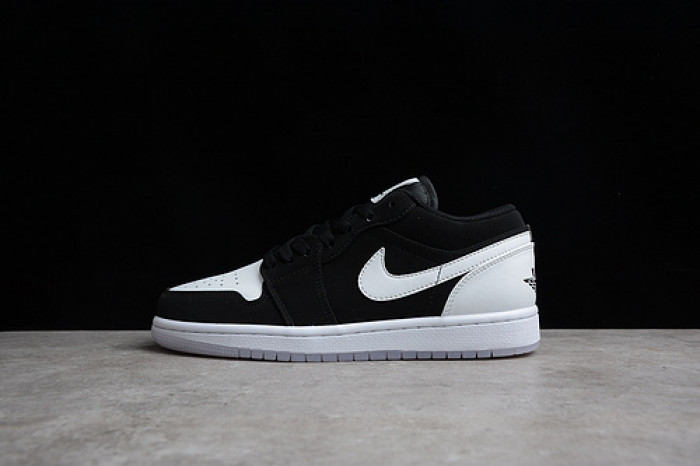 AIR JORDAN 1 LOW BLACK WHITE DH6931-001