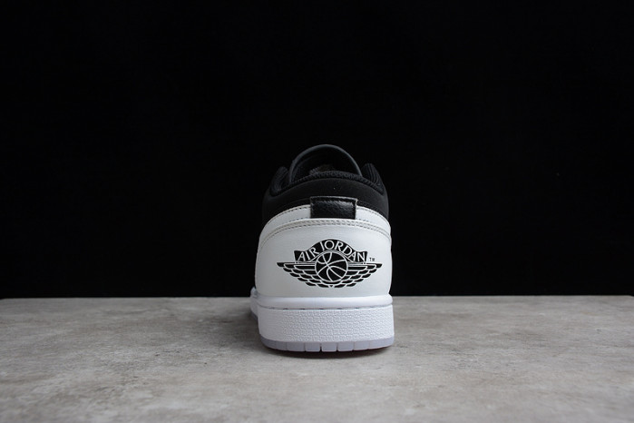 AIR JORDAN 1 LOW BLACK WHITE DH6931-001