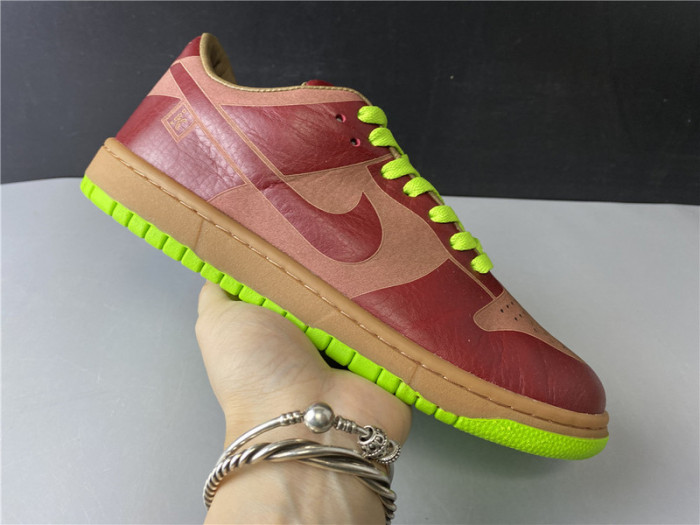 Nike Dunk Low 1-Piece  Varsity Red Chartreuse 311611-661