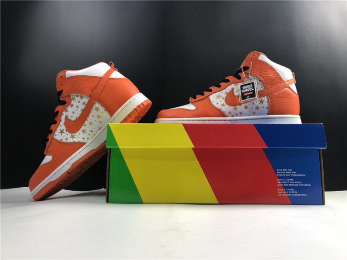 Nike SB Dunk High Supreme Orange  307385-181