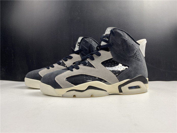 air jordan 6 wmns “tech Ch*0me
