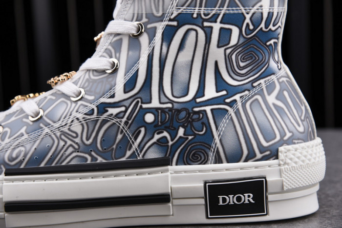 D10R B23 Oblique High Top Sneaker