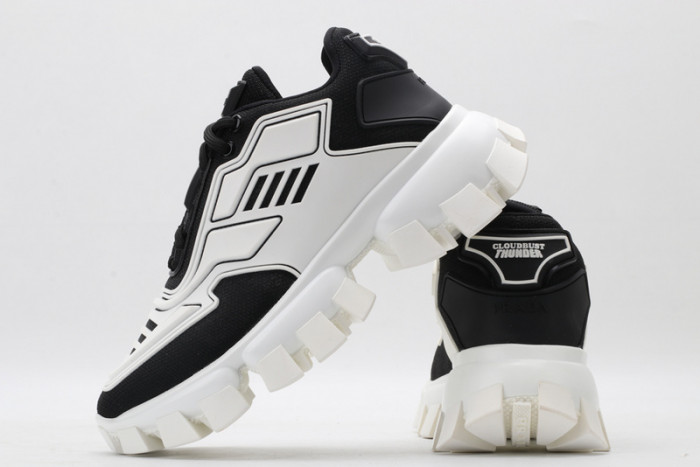 PRA Cloudbust Thunder Knit White And Black