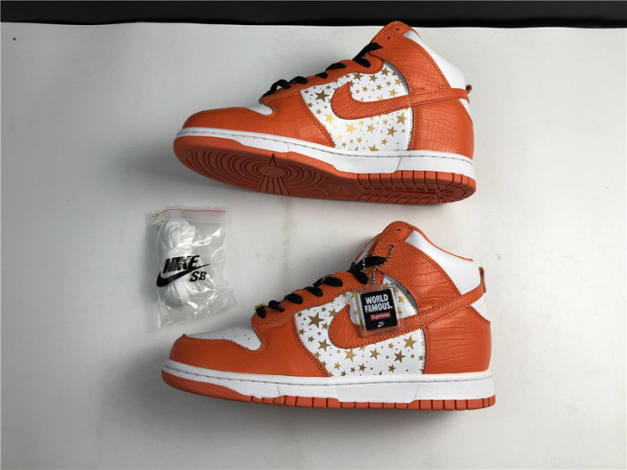 Nike SB Dunk High Supreme Orange  307385-181