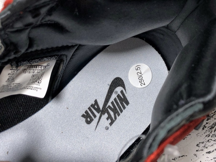 Jordan 1 Retro High Satin Black Toe (W) CD0461-016