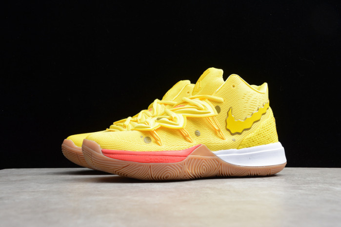 KYRIE 5 SPONGEBOB SQUAREPANTS OPTI YELLOW 002