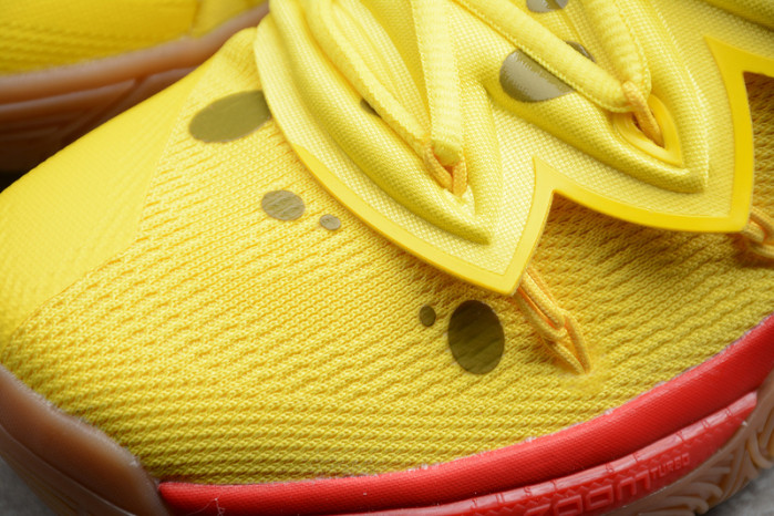 KYRIE 5 SPONGEBOB SQUAREPANTS OPTI YELLOW 002